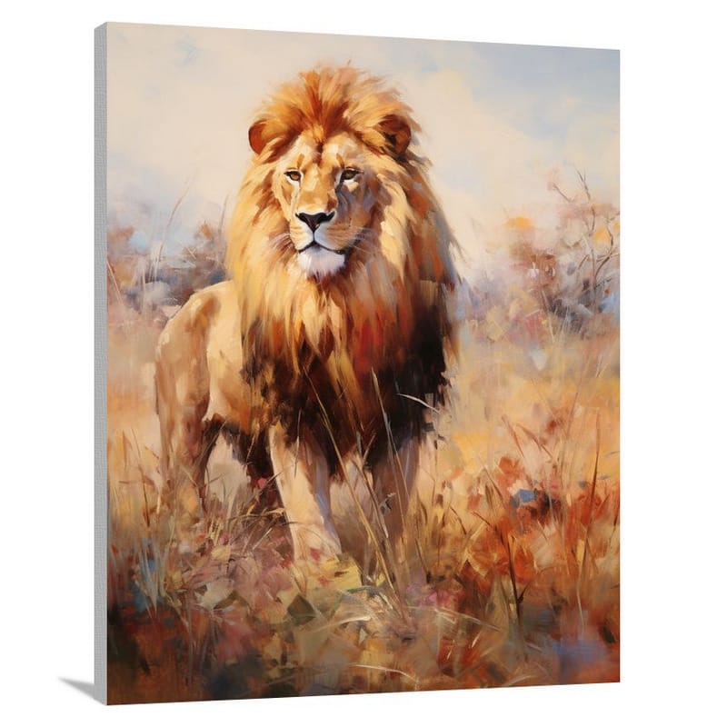 Lion's Majesty - Canvas Print