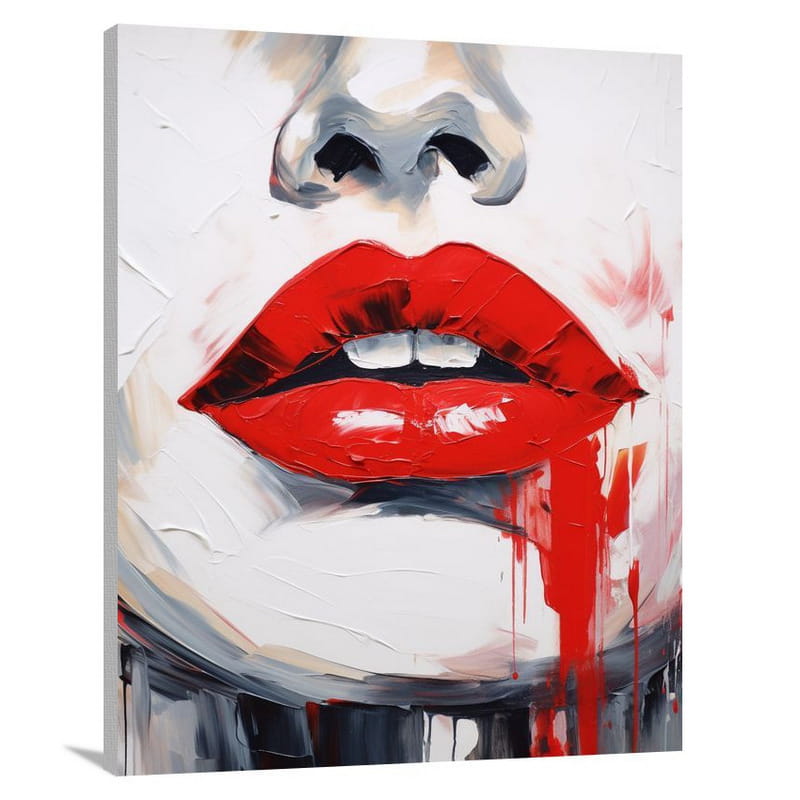 Lip Couture - Canvas Print