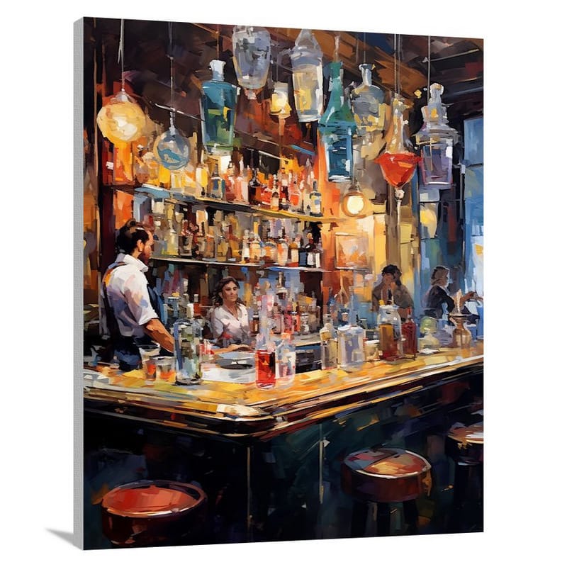 Liquor Symphony - Canvas Print
