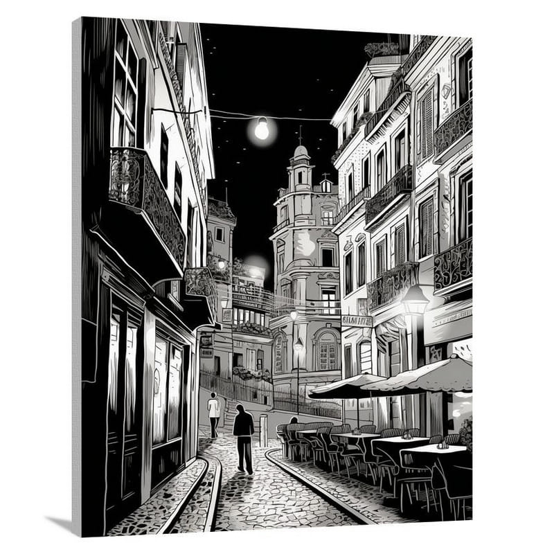 Lisbon Twilight - Canvas Print