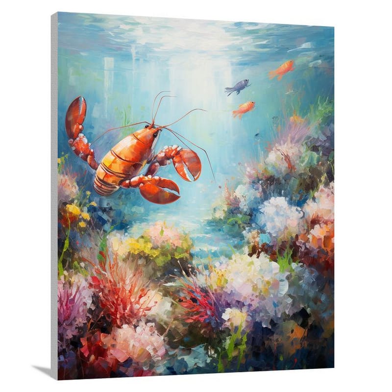 Lobster's Dance - Impressionist - Canvas Print