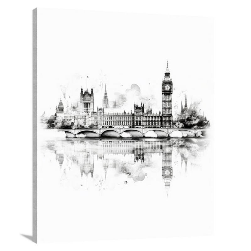 London Skylines: Urban Symphony - Canvas Print