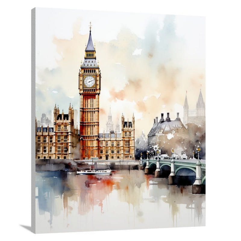 London Skylines: Whispers of History - Canvas Print