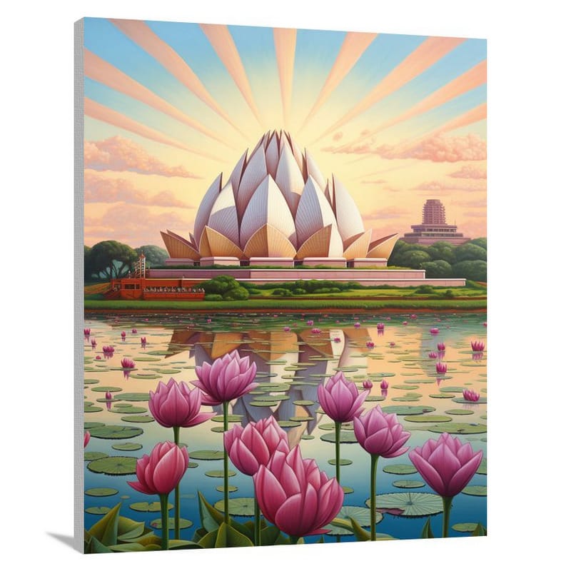 Lotus Serenity - Canvas Print