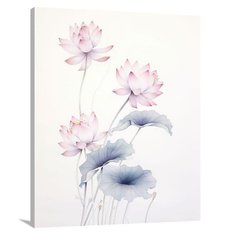 Lotus Whispers - Canvas Print
