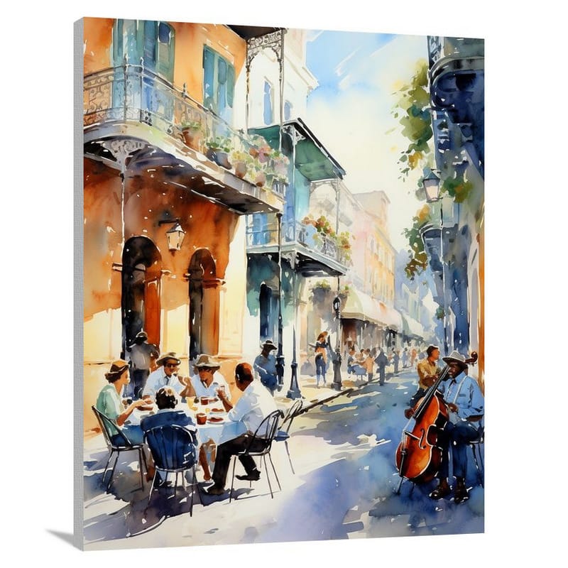 Louisiana Jazz - Canvas Print