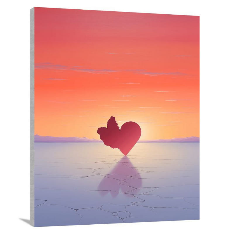Love's Redemption in the Dawn - Canvas Print