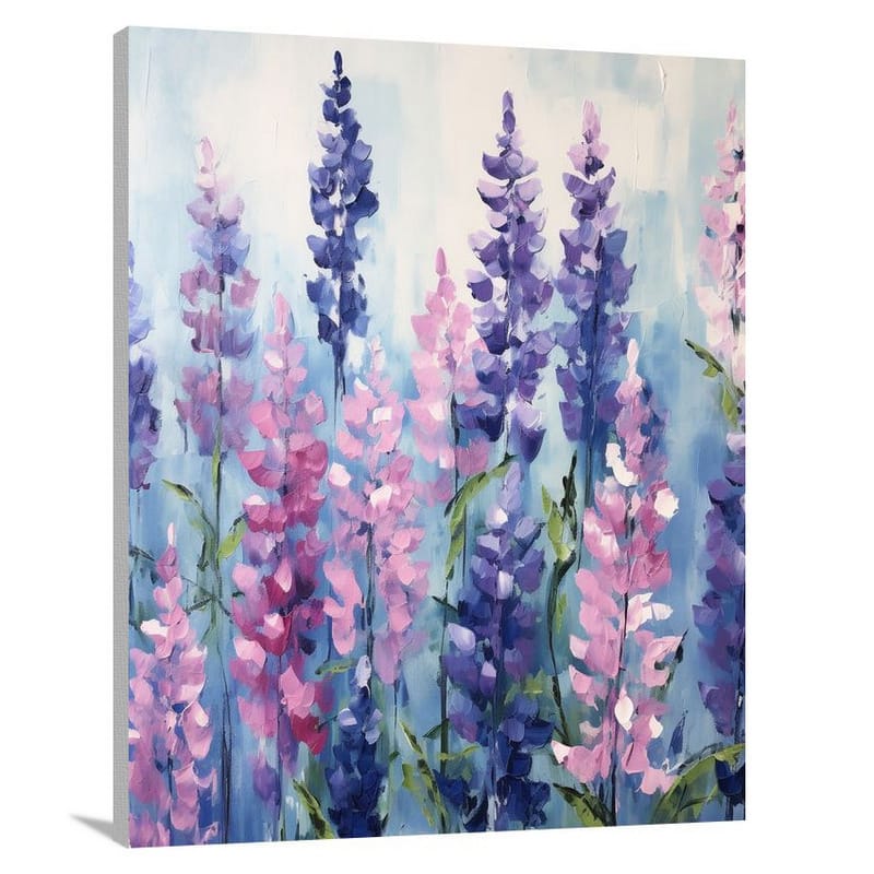 Lupine Whispers - Canvas Print
