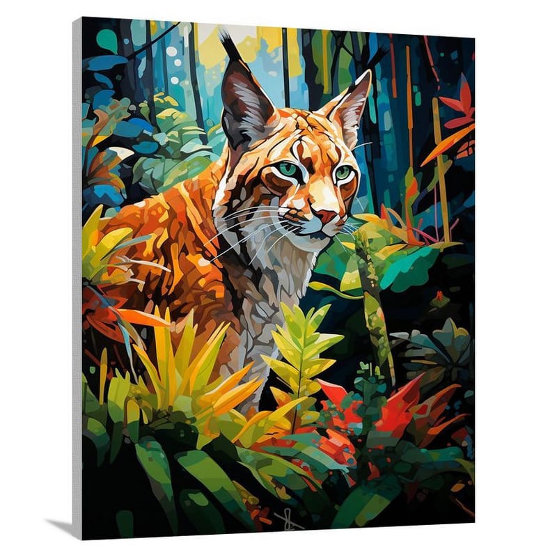 Lynx in the Wild - Canvas Print