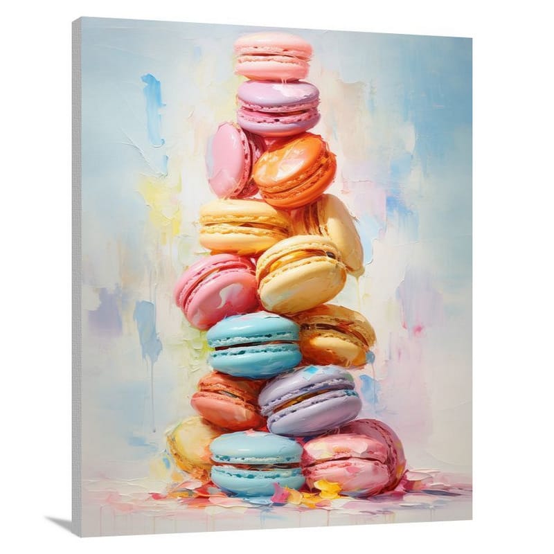 Macaron Delight - Canvas Print