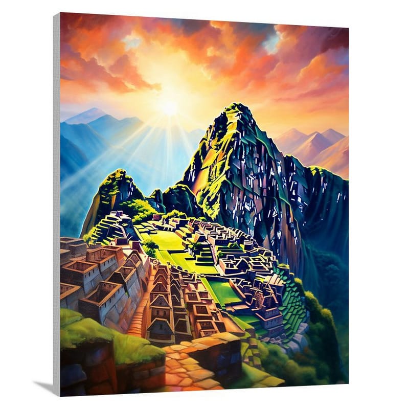 Machu Picchu, Attractions - Canvas Print