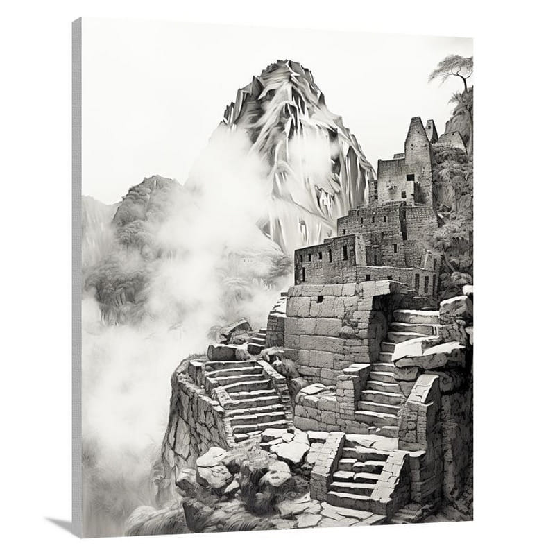 Machu Picchu - Canvas Print