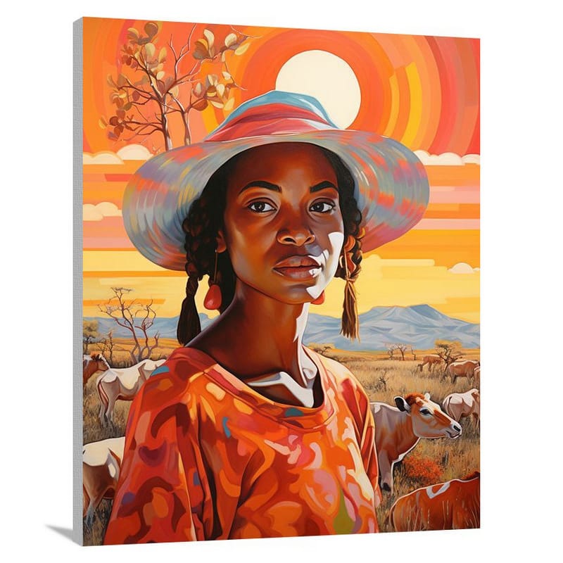 Madagascar Oasis - Canvas Print