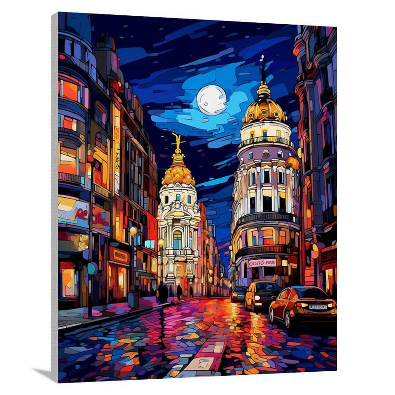 Madrid Nights - Canvas Print