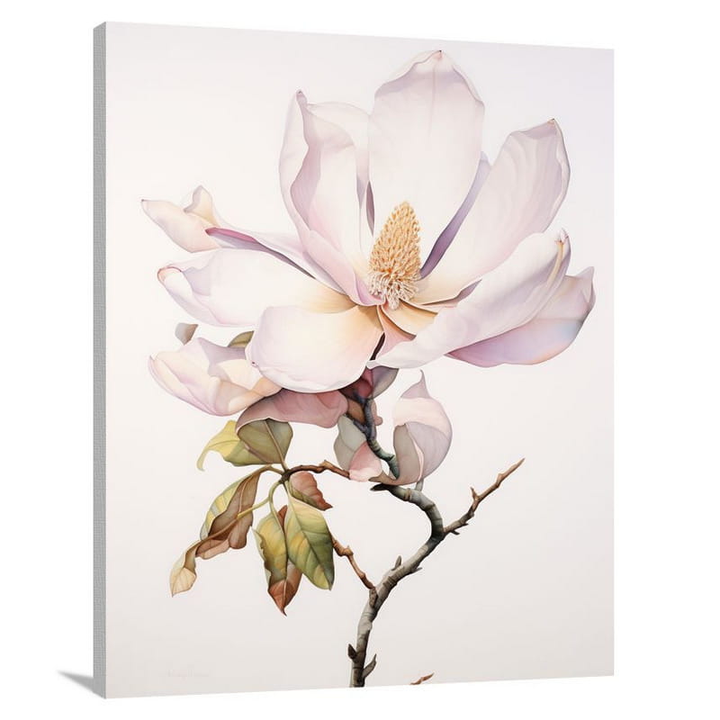Magnolia's Solitude - Canvas Print