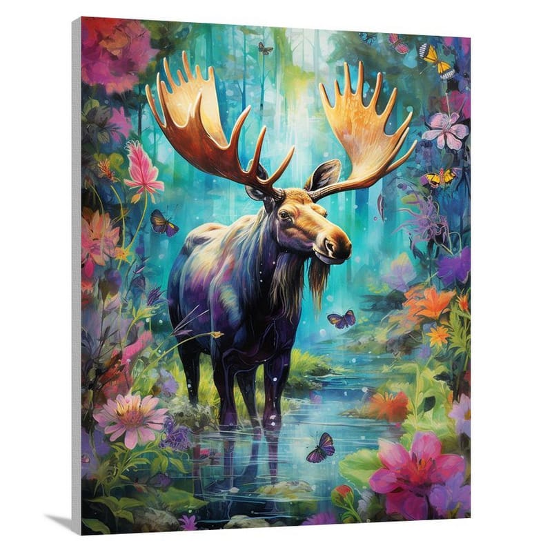 Majestic Moose - Canvas Print
