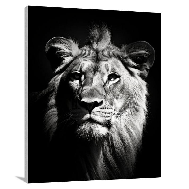 Majestic Pride: South Africa's Monarch - Canvas Print