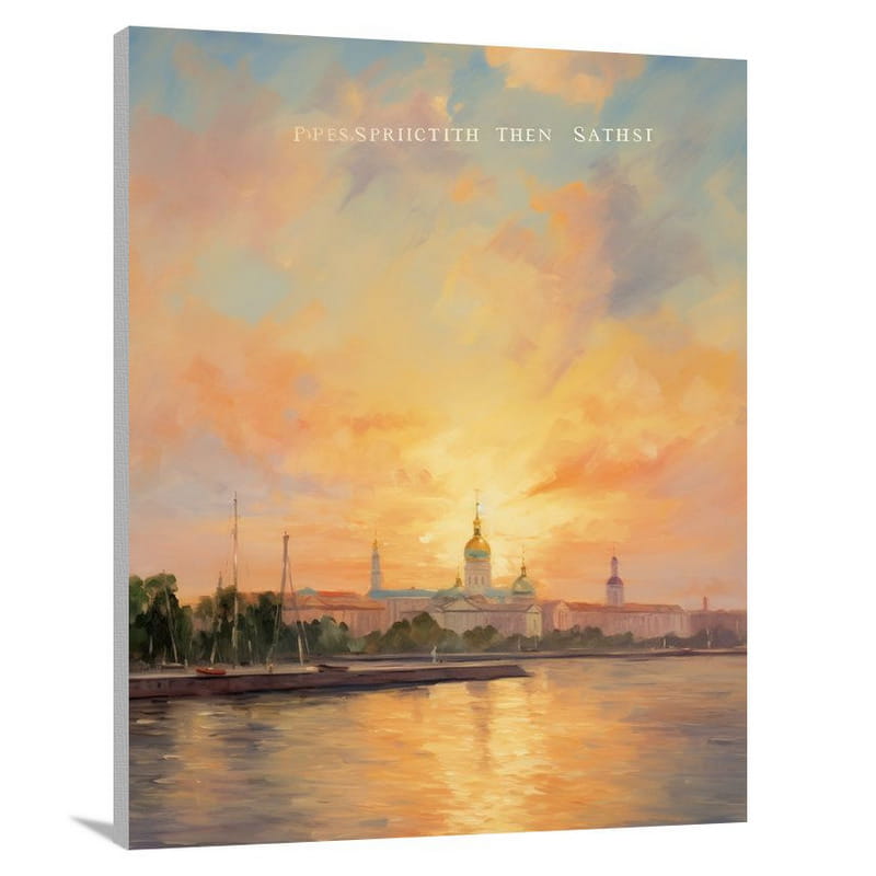 Majestic Saint Petersburg - Canvas Print