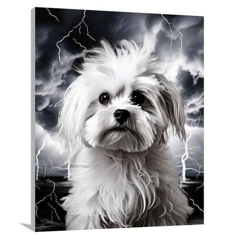 Maltese Guardian - Canvas Print