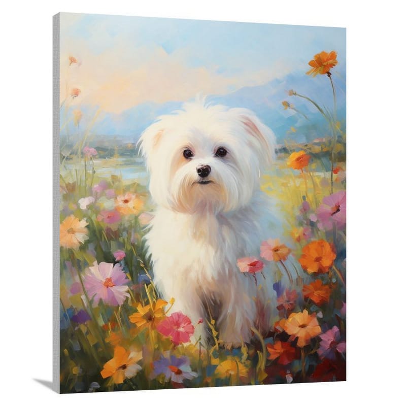 Maltese Serenity - Impressionist - Canvas Print