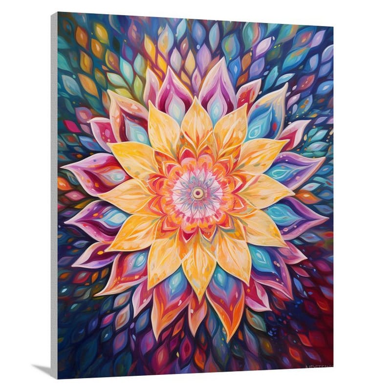Mandala's Kaleidoscope - Canvas Print