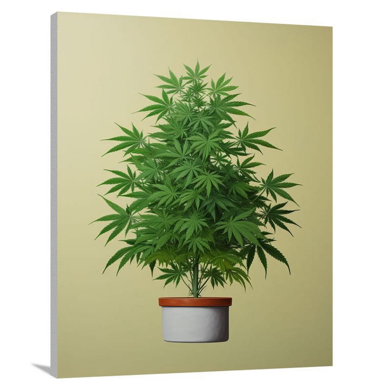 Marijuana's Revival - Canvas Print
