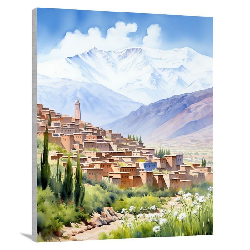 Marrakesh: Majestic Atlas - Canvas Print