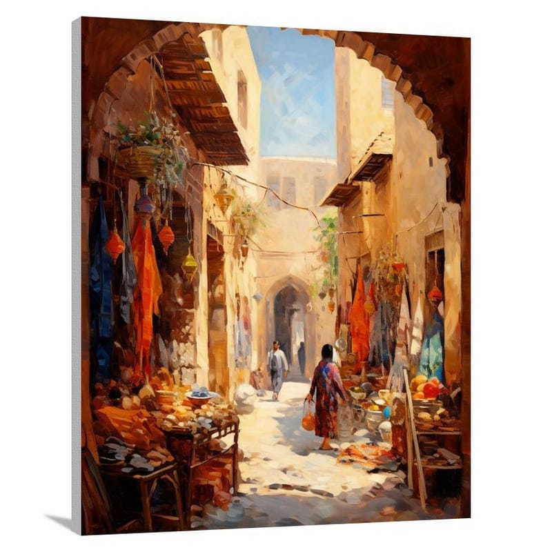 Marrakesh Melodies - Impressionist - Canvas Print