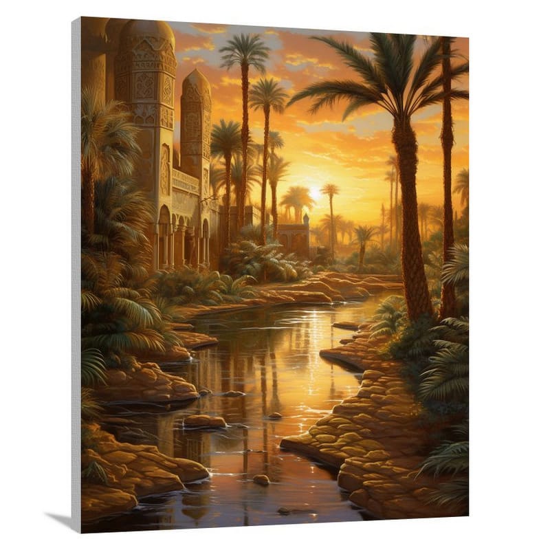 Marrakesh Oasis - Canvas Print