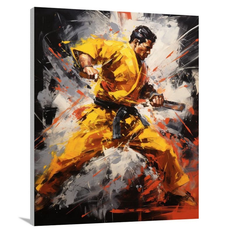 Martial Arts Fusion - Canvas Print