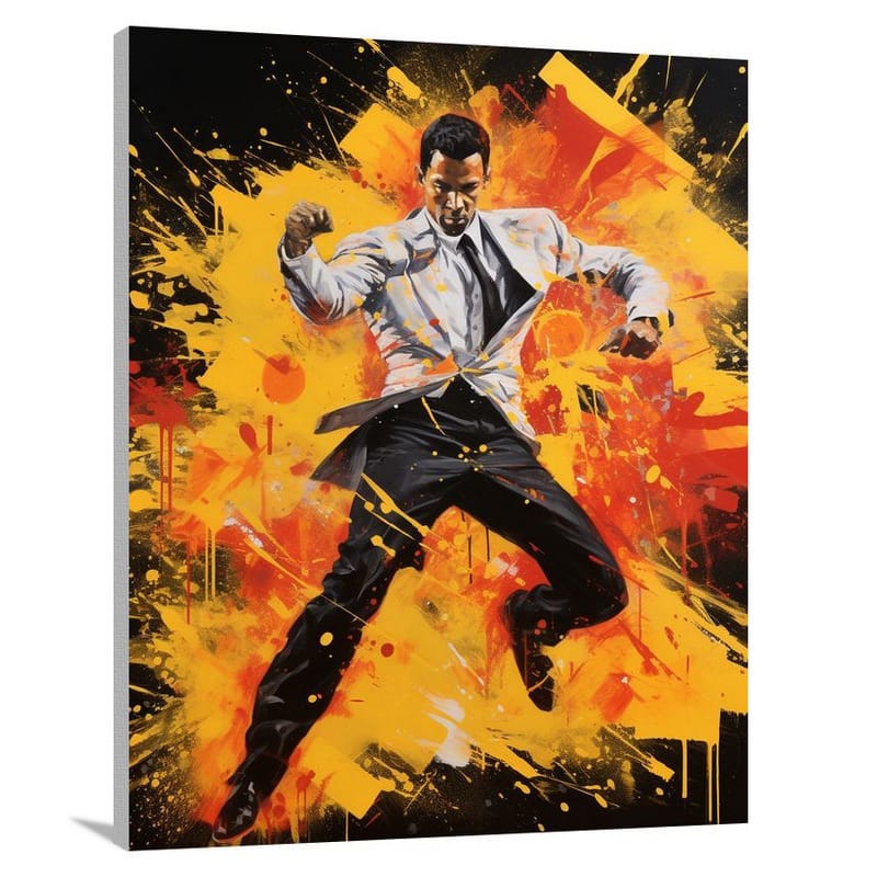 Martial Arts Symphony - Canvas Print