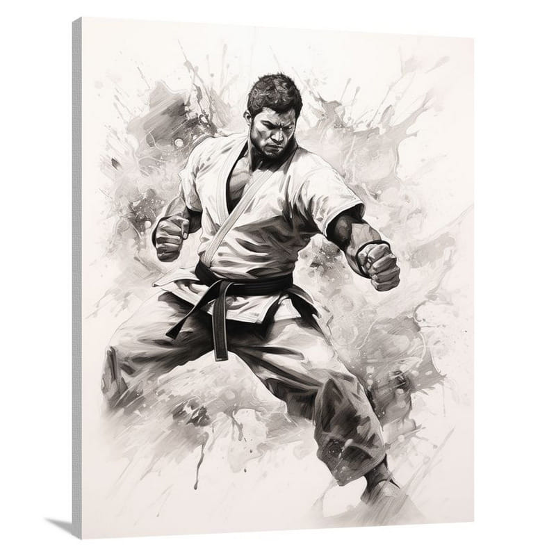 Martial Arts Unleashed - Canvas Print