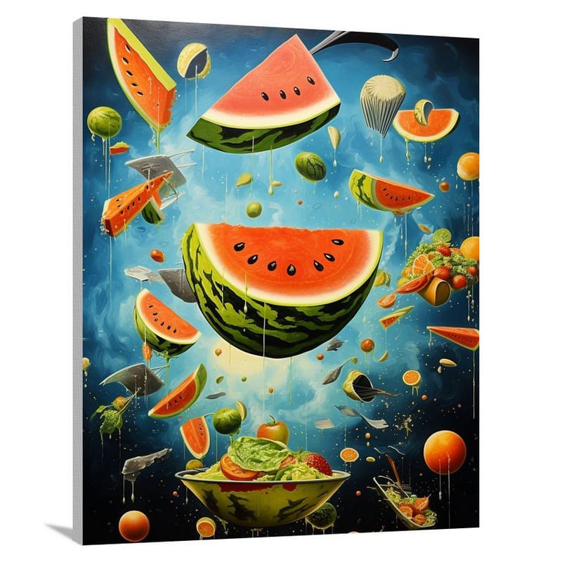 Melon Magic - Canvas Print