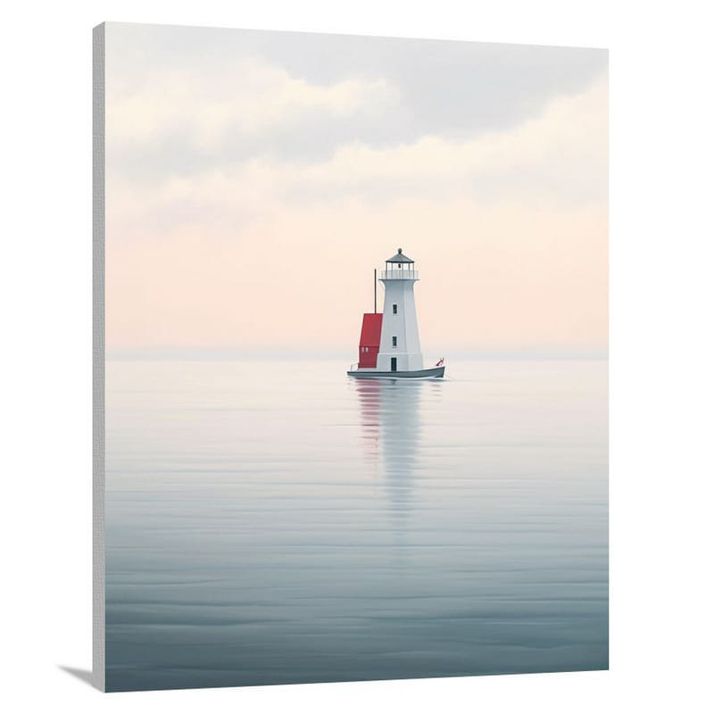 Michigan's Guiding Light - Canvas Print