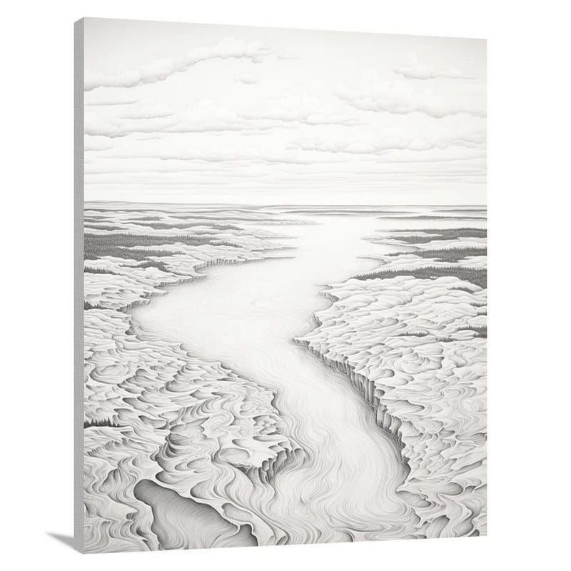 Michigan's Majestic Waters: - Canvas Print