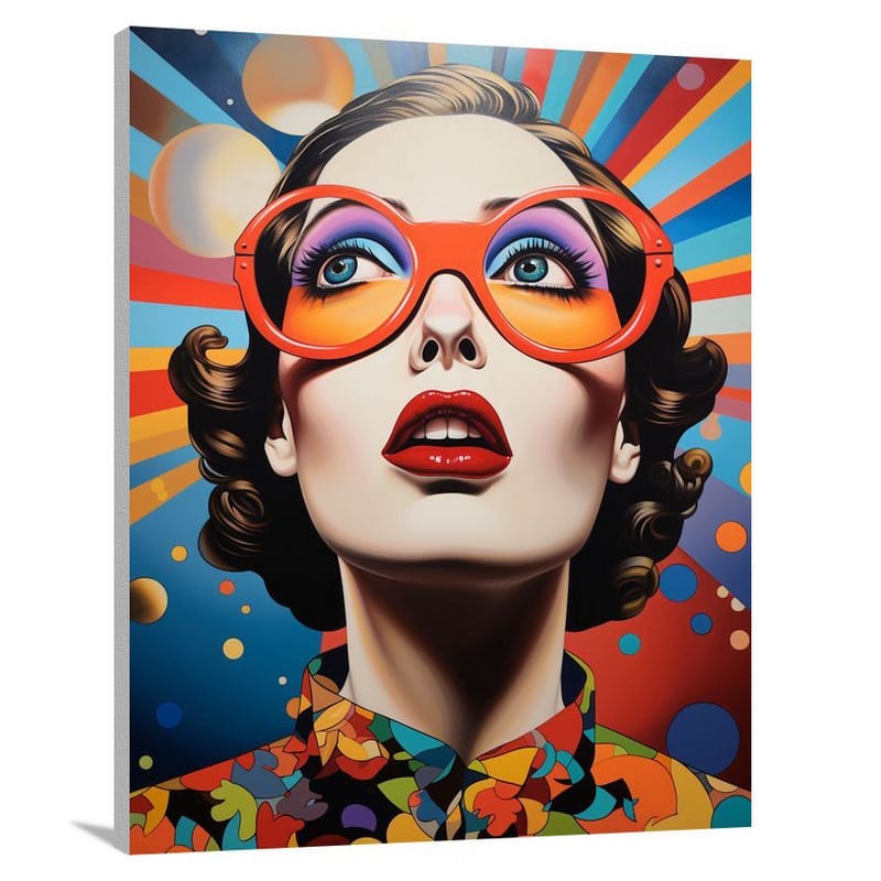 Milan's Pop Art Extravaganza - Canvas Print