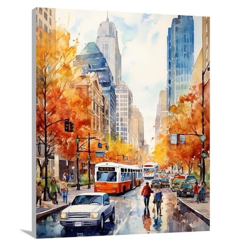 Minneapolis Melting Pot - Canvas Print