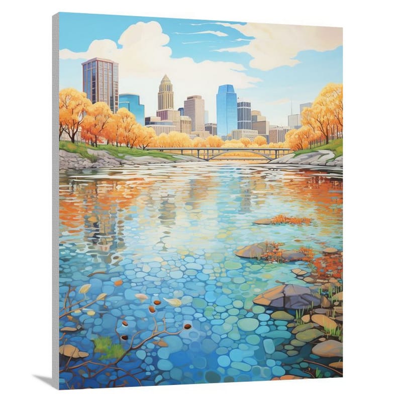 Minneapolis Reflections - Canvas Print