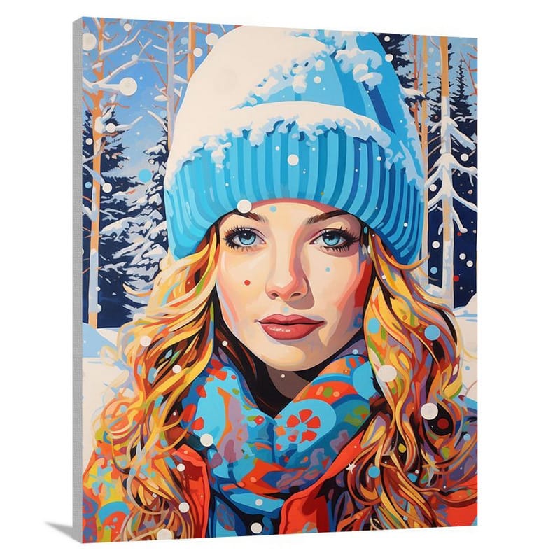 Minnesota's Frozen Enchantment - Canvas Print