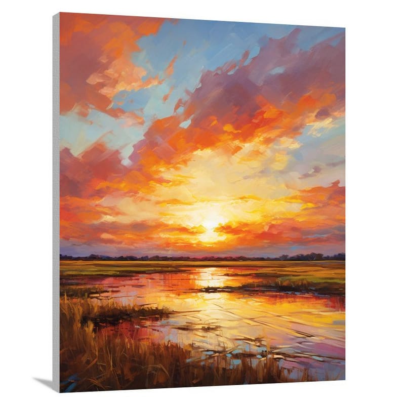 Missouri Sunset - Canvas Print