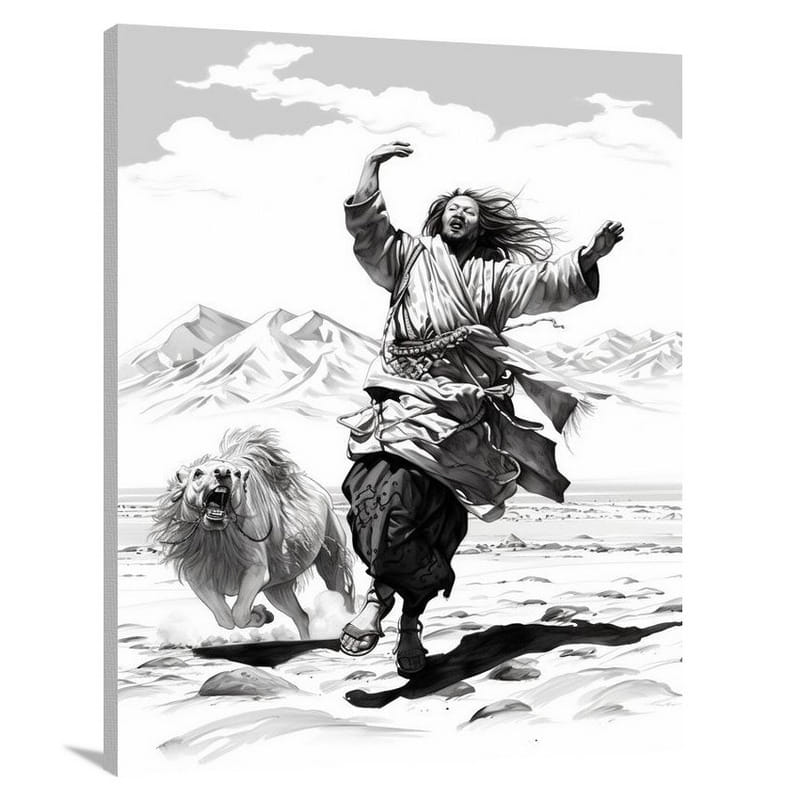 Mongolian Spirit - Canvas Print