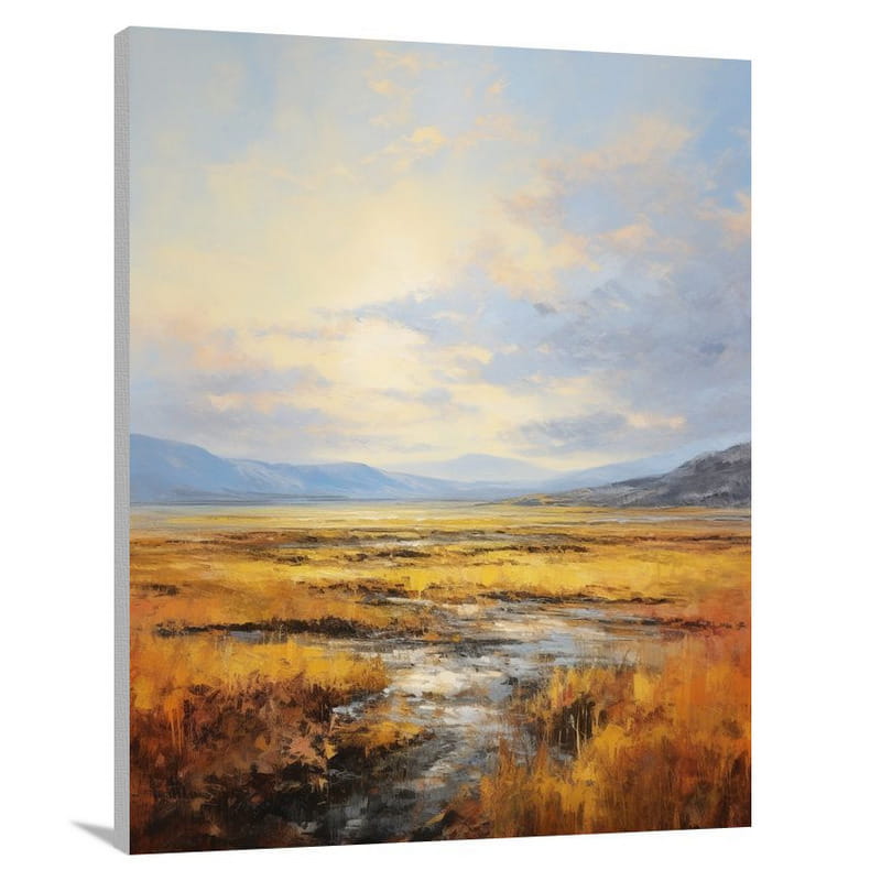 Mongolian Whispers - Impressionist - Canvas Print