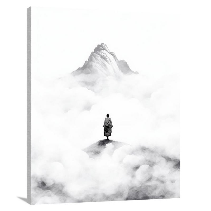 Monk's Quest - Canvas Print