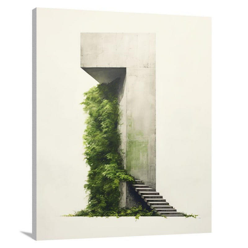 Monumental Greenery - Canvas Print