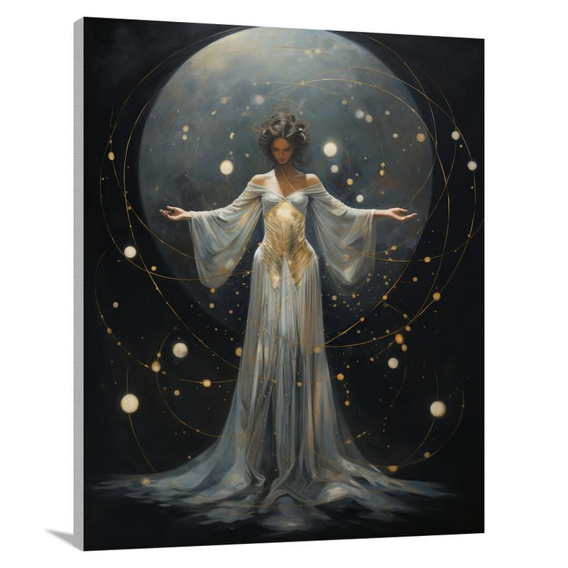 Moonlit Symphony - Canvas Print
