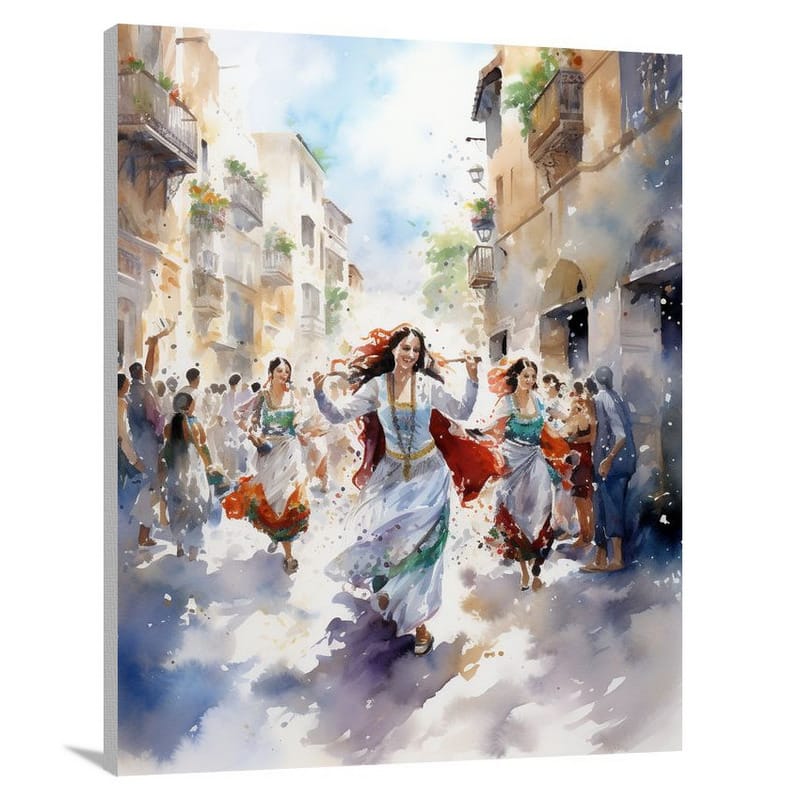 Moroccan Rhythms - Canvas Print