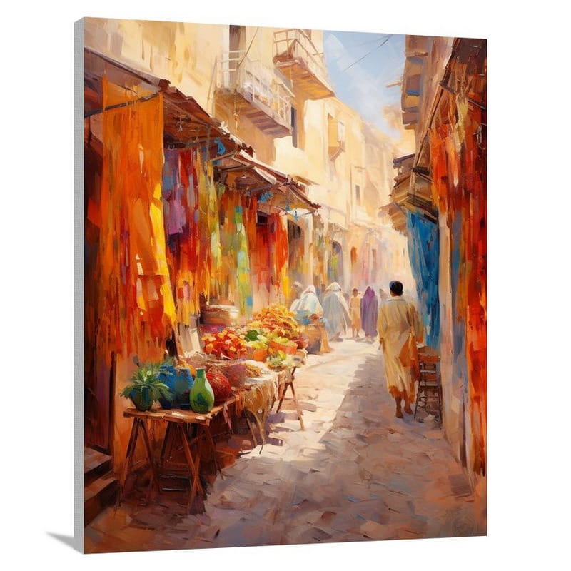 Moroccan Tapestry - Canvas Print