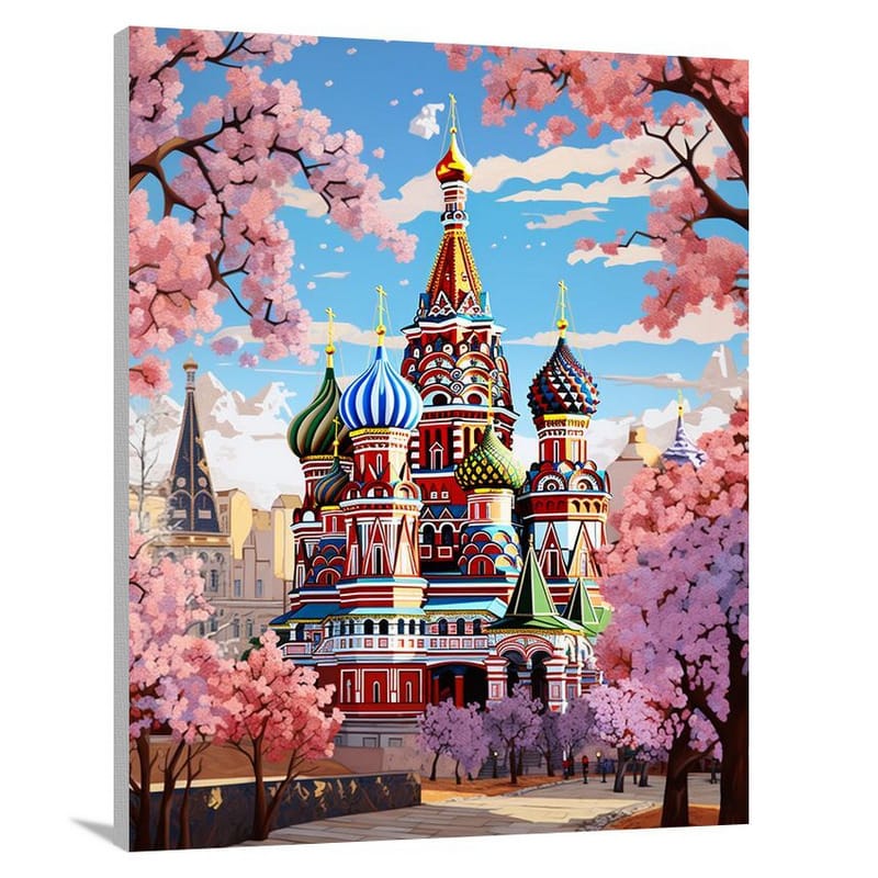 Moscow Blossoms - Canvas Print
