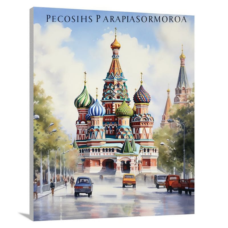Moscow's Melting Pot - Canvas Print