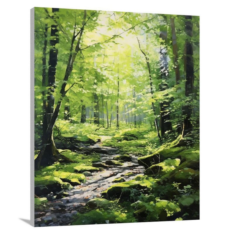Mossy Serenity - Canvas Print